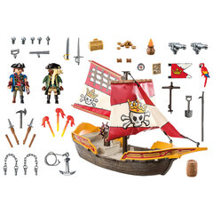 71418 Playmobil Pirates Piratų laivas, 101 d. цена и информация | Конструкторы и кубики | pigu.lt