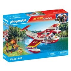 71463 PLAYMOBIL® Action Heroes, Gaisrininkų lėktuvas su gėsinimo funkcija kaina ir informacija | Konstruktoriai ir kaladėlės | pigu.lt