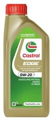 Масло моторное Castrol Edge V 0W-20 синтетическое, 1 л цена и информация | Моторные масла | pigu.lt