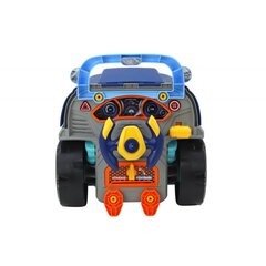 Žaislinio krovininio automobilio variklio ardymo rinkinys Lean Toys, mėlynas, 6 d. цена и информация | Игрушки для мальчиков | pigu.lt