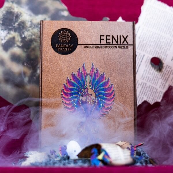 Medinė dėlionė Fantasy Puzzles Fenix, 130 d. kaina ir informacija | Dėlionės (puzzle) | pigu.lt