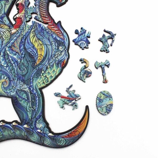 Medinė dėlionė Fantasy Puzzles Dragon, 150 d. kaina ir informacija | Dėlionės (puzzle) | pigu.lt