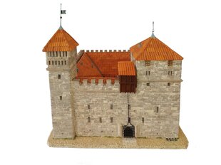 Surenkamas keraminio pastato modelis Cuit Kuresares pilis, (Saaremaa, Estonia) 1/160, 3.658 kaina ir informacija | Konstruktoriai ir kaladėlės | pigu.lt