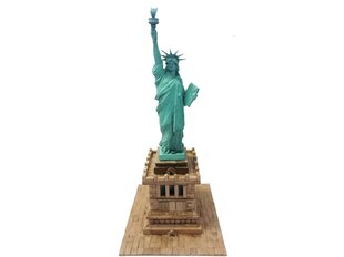 Surenkamas keraminio pastato modelis Cuit Laisves statula, (New York, EE.UU) 1/200, 3.656 kaina ir informacija | Konstruktoriai ir kaladėlės | pigu.lt