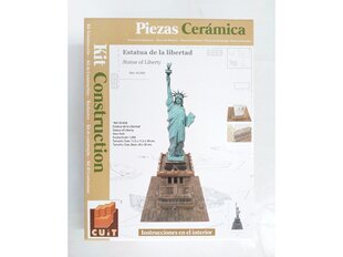 Surenkamas keraminio pastato modelis Cuit Laisves statula, (New York, EE.UU) 1/200, 3.656 kaina ir informacija | Konstruktoriai ir kaladėlės | pigu.lt