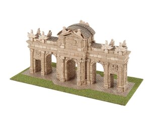 Surenkamas keraminio pastato modelis Cuit Vartai Puerta de Alcala (Madrid, Spain), 1/150, 3.629 kaina ir informacija | Konstruktoriai ir kaladėlės | pigu.lt