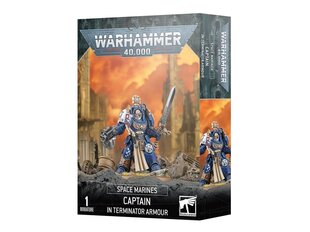 Surenkamų figūrėlių rinkinys Games Workshop Space Marines Captain in Terminator Armour kaina ir informacija | Konstruktoriai ir kaladėlės | pigu.lt