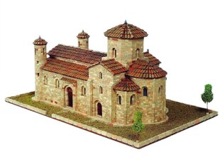 Surenkamas keraminio pastato modelis Cuit San Martin de Frómista bažnyčia (Palencia Spain), 1/80, 3.621 kaina ir informacija | Konstruktoriai ir kaladėlės | pigu.lt