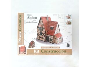 Surenkamas keraminio pastato modelis Cuit Alpių namas, 1/50, 3.607 kaina ir informacija | Konstruktoriai ir kaladėlės | pigu.lt