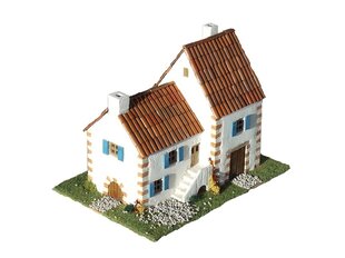 CUIT - Комплект cборная керамическая модель здания - Типичный чешский дом, 1/87, 3.529 цена и информация | Конструкторы и кубики | pigu.lt