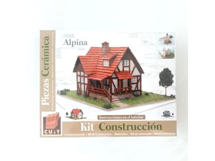 Surenkamas keraminio pastato modelis Cuit Alpiu namas Mini, 1/50, 3.503 kaina ir informacija | Konstruktoriai ir kaladėlės | pigu.lt