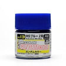 Mr.Hobby - Gundam Color краски MS A.E.U.G.'s Blue (Semi-Gloss), 10 ml, UG-13 цена и информация | Принадлежности для рисования, лепки | pigu.lt