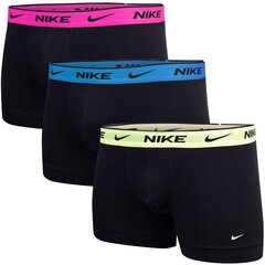 Trumpikės vyrams Nike 86674, juodos, 3 vnt. цена и информация | Мужские трусы | pigu.lt