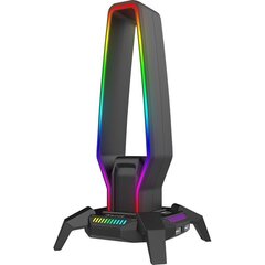 Подставка для наушников Marvo HZ-10 RGB цена и информация | Аксессуары для наушников | pigu.lt