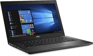 Dell Latitude 7280 12.5", Intel Core i7-7600U, 16GB, 512GB, WIN 10, Juodas kaina ir informacija | Nešiojami kompiuteriai | pigu.lt