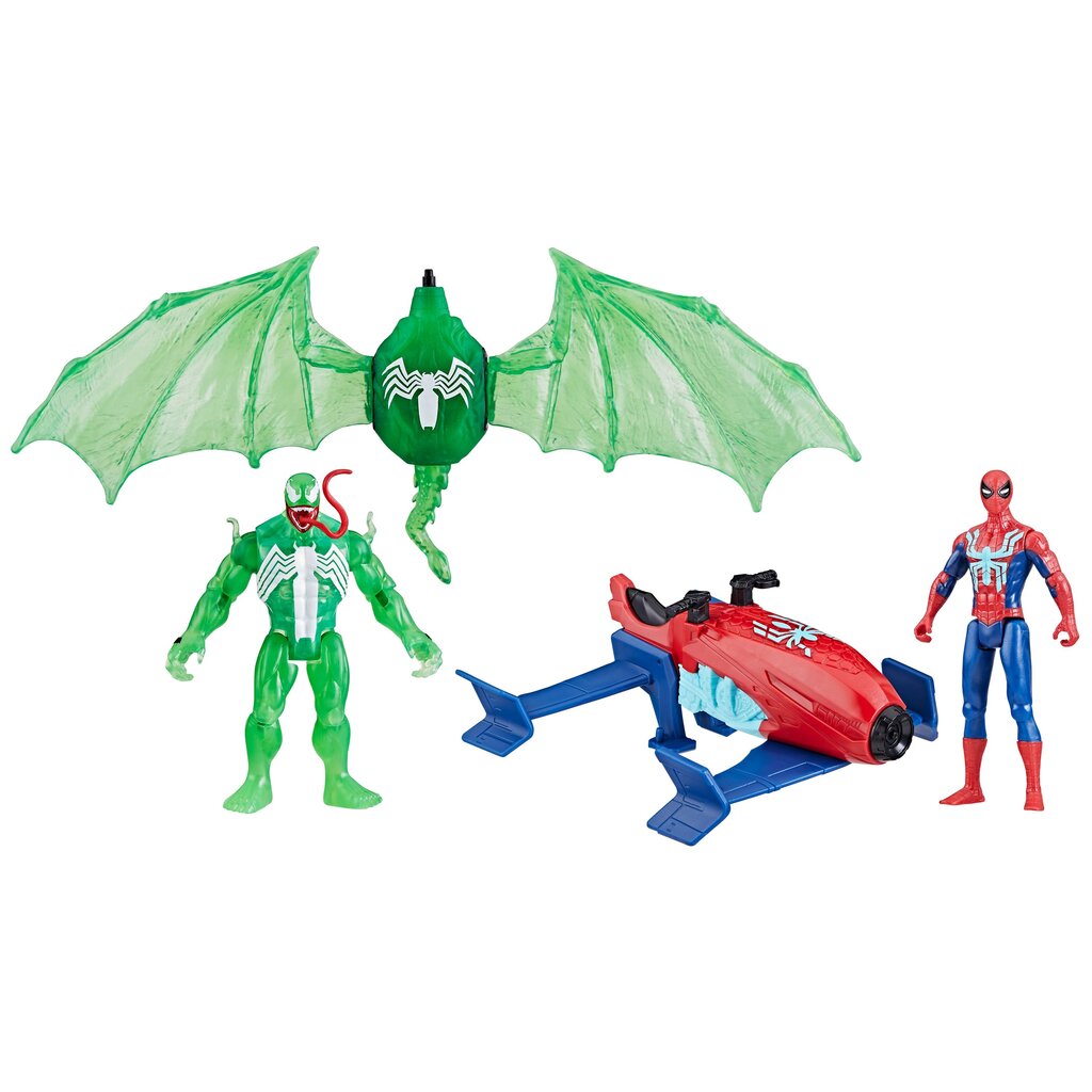 Veiksmo figūrėlė su transpoto priemone Spider Man Web Splashers kaina ir informacija | Žaislai berniukams | pigu.lt