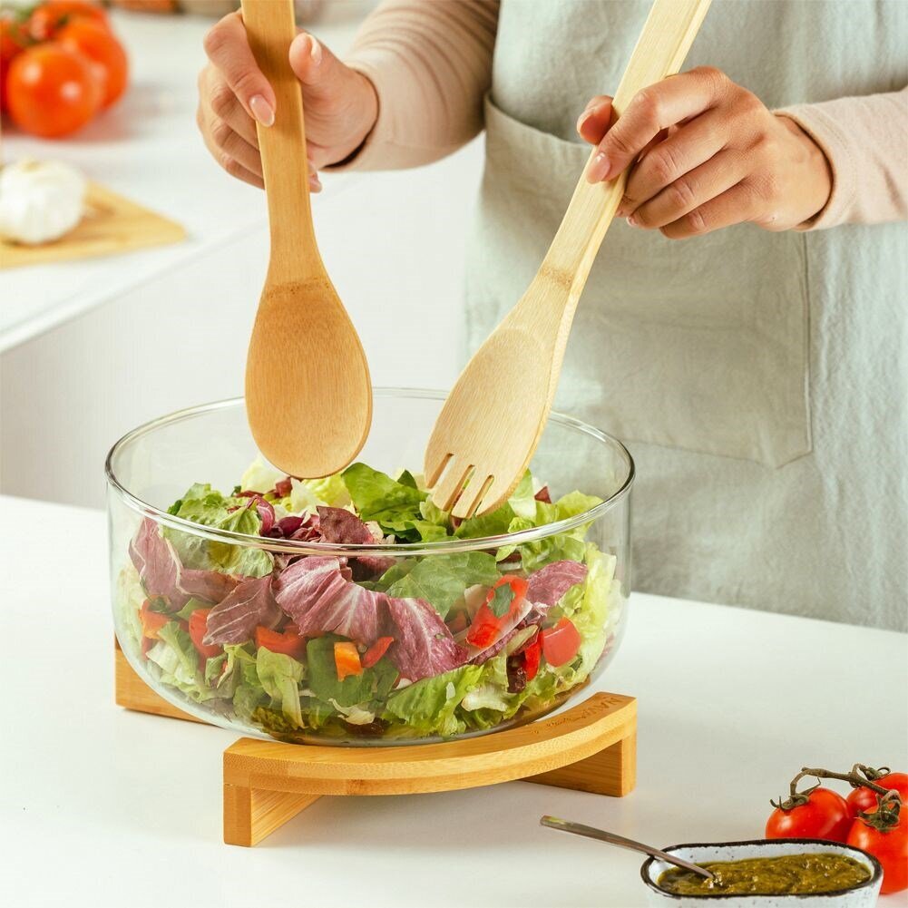 Nava salotų dubuo, 24 cm, 5L kaina ir informacija | Indai, lėkštės, pietų servizai | pigu.lt