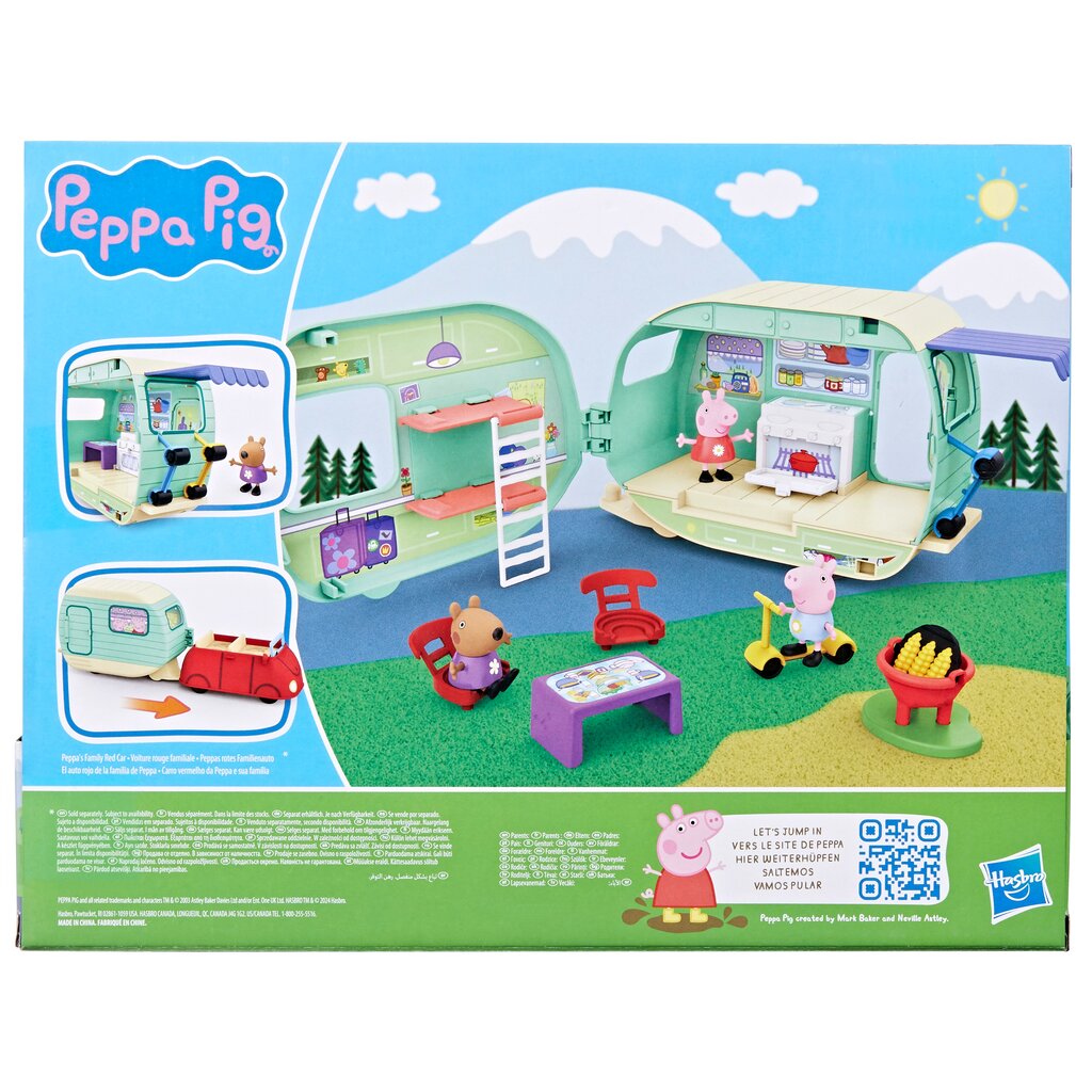 Namelio ant ratų rinkinys Peppa Pig Hasbro kaina ir informacija | Žaislai mergaitėms | pigu.lt