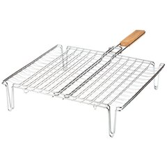 Didelės kepimo grotelės su kojelėmis Barbecook, 35x30 cm, sidabrinės spalvos kaina ir informacija | Barbecook Kepsninės, šašlykinės, rūkyklos | pigu.lt