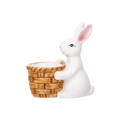 чашка для яиц заяц с корзинкой цена и информация | Посуда, тарелки, обеденные сервизы | pigu.lt