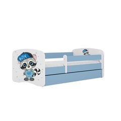 Vaikiška lova babydreams 140x70 cm, balta/mėlyna kaina ir informacija | Vaikiškos lovos | pigu.lt