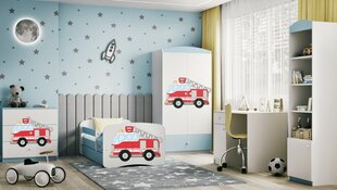 Vaikiška lova babydreams 180x80 cm, balta/mėlyna цена и информация | Детские кровати | pigu.lt