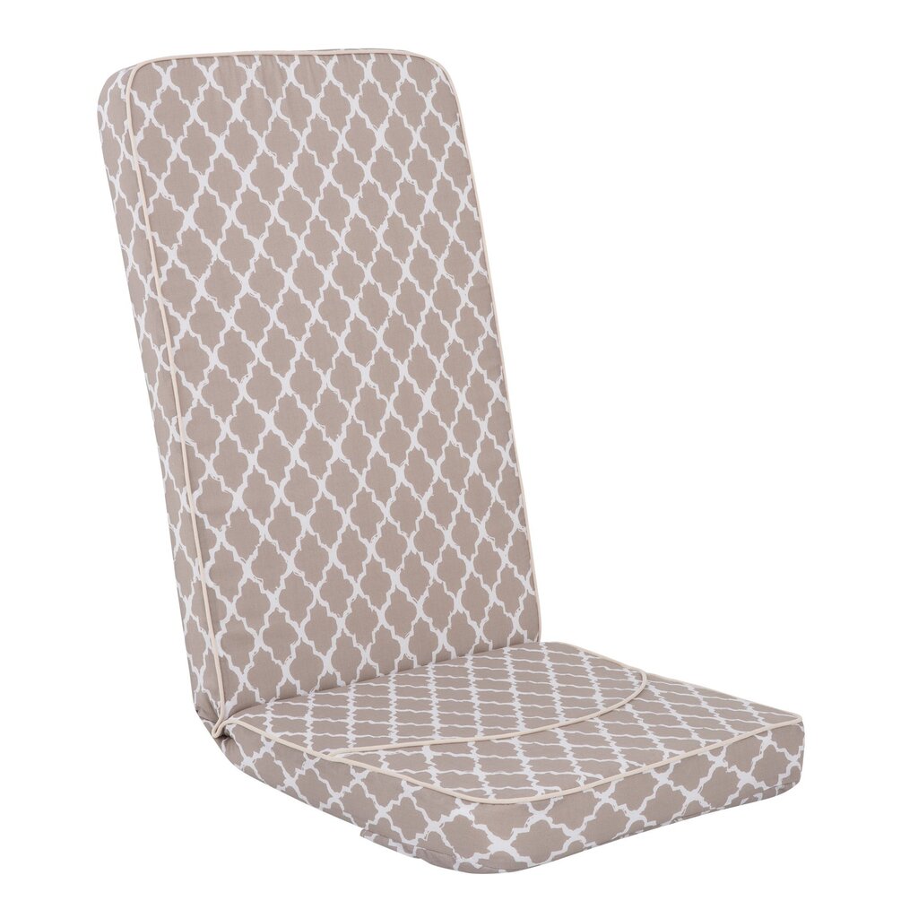 Kėdės pagalvė Patio Modena, smėlio spalvos kaina ir informacija | Pagalvės, užvalkalai, apsaugos | pigu.lt