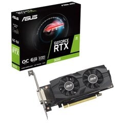 Asus GeForce RTX 3050 LP BRK OC Edition (90YV0KQ0-M0NA00) kaina ir informacija | Vaizdo plokštės (GPU) | pigu.lt