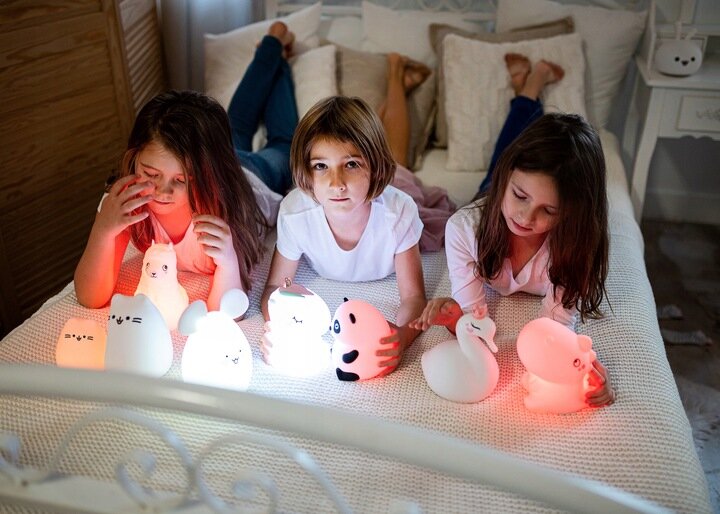 InnoGio vaikiškas stalinis šviestuvas Mouse цена и информация | Vaikiški šviestuvai | pigu.lt