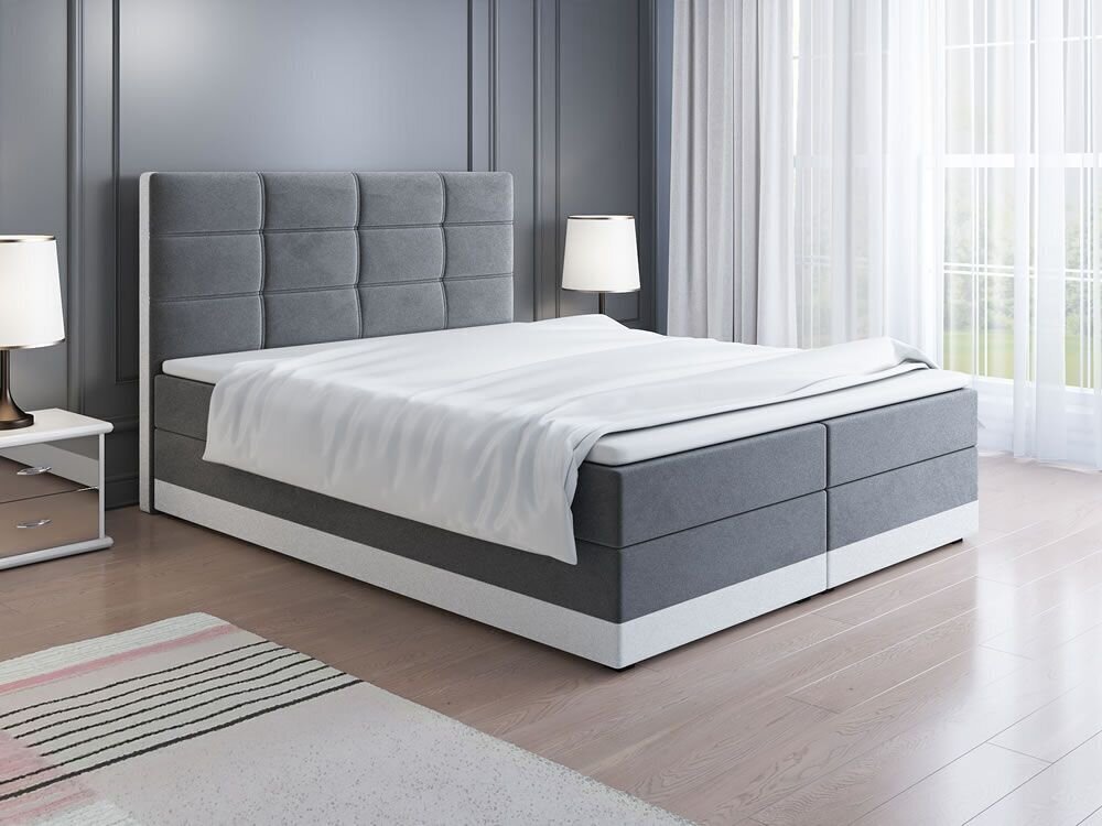 Kontinentinė lova LuxCasa Ake, 160x200 cm kaina ir informacija | Lovos | pigu.lt