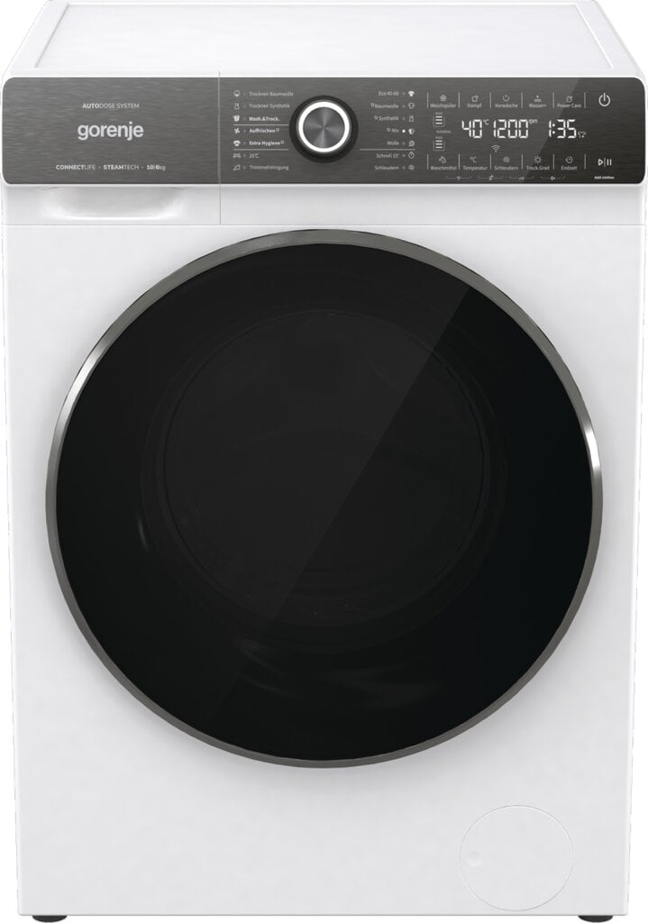 Gorenje WD2S164ADSWA/DE kaina ir informacija | Skalbimo mašinos | pigu.lt