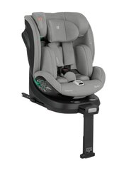 Automobilinė kėdutė KikkaBoo i-Twist i-Size, 0-36 kg, Light Grey kaina ir informacija | Autokėdutės | pigu.lt