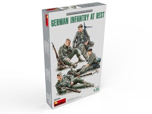 Surenkamų figūrėlių rinkinys Miniart German Infantry at Rest, 1/35 kaina ir informacija | Konstruktoriai ir kaladėlės | pigu.lt