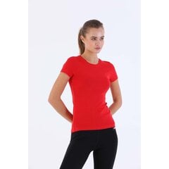Marškinėliai moterims Maraton 165467419645269981, raudoni цена и информация | Женские футболки | pigu.lt
