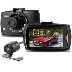 Видеорегистратор, передняя и задняя камера Full HD цена и информация | Видеорегистраторы | pigu.lt