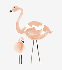 Vaikiškas interjero lipdukas Flamingas цена и информация | Интерьерные наклейки | pigu.lt