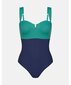 Maudymosi kostiumėlis moterims Triumph Summer Glow OPD, mėlynas/žalias kaina ir informacija | Maudymosi kostiumėliai | pigu.lt