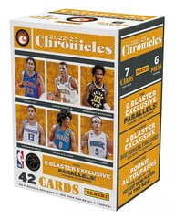 Krepšinio kortelės Panini Chronicles 2022/2023 Blaster Box kaina ir informacija | Kolekcinės kortelės | pigu.lt