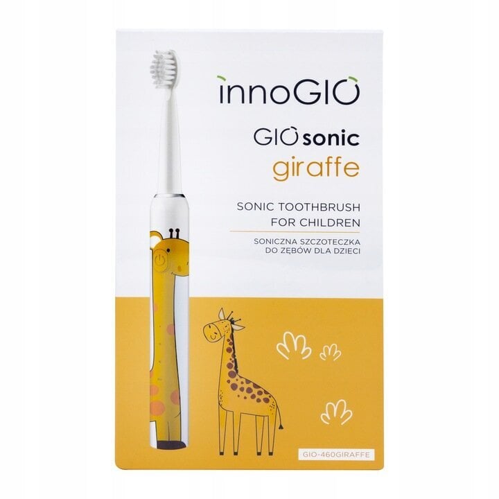 InnoGio Giosonic Giraffe цена и информация | Elektriniai dantų šepetėliai | pigu.lt