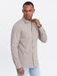 Marškiniai vyrams Ombre Clothing 0138 124776-7, smėlio spalvos kaina ir informacija | Vyriški marškiniai | pigu.lt