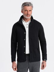 Bluzonas vyrams Ombre Clothing 0171 124748-7, juodas kaina ir informacija | Džemperiai vyrams | pigu.lt