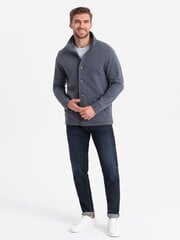Bluzonas vyrams Ombre Clothing 124747-7, mėlynas kaina ir informacija | Džemperiai vyrams | pigu.lt