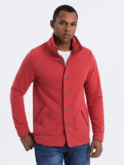 Bluzonas vyrams Ombre Clothing 0171 124744-7, raudonas kaina ir informacija | Džemperiai vyrams | pigu.lt