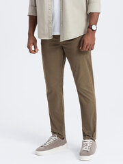 Kelnės vyrams Ombre Clothing 0151 124718-7, žalios цена и информация | Мужские брюки | pigu.lt