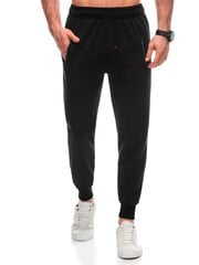 спортивные штаны p1441 - черные 124516-7 цена и информация | Мужские брюки | pigu.lt