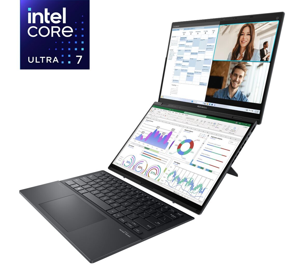 Asus Zenbook Pro 14 Duo OLED (UX8406MA-PURE19) kaina ir informacija | Nešiojami kompiuteriai | pigu.lt