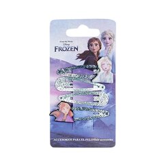 Plaukų segtukai Frozen, 4 vnt. цена и информация | Аксессуары для волос | pigu.lt