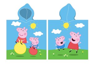 Peppa vaikiškas rankšluostis, 50 x 110 cm цена и информация | Полотенца | pigu.lt