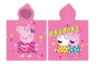 Peppa vaikiškas rankšluostis, 50 x 110 cm kaina ir informacija | Rankšluosčiai | pigu.lt