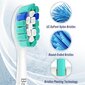 BrightDeal Philips Sonicare, 8 vnt kaina ir informacija | Elektrinių dantų šepetėlių antgaliai | pigu.lt